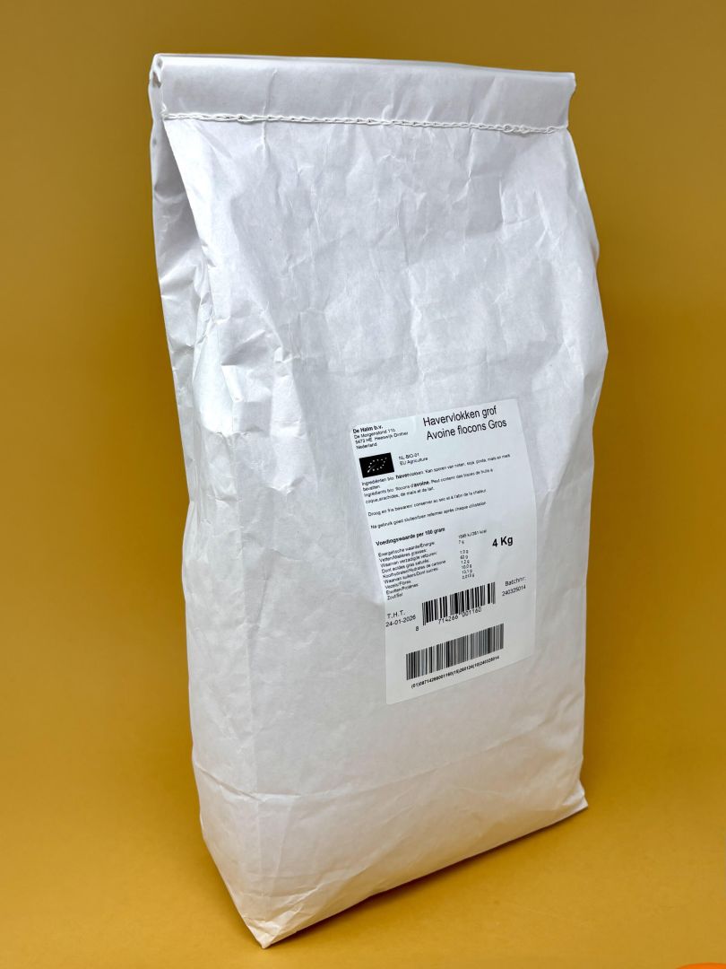 Flocons d'avoine gros 4kg
