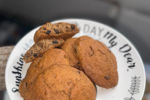 Biscuits à la banane et au chocolat