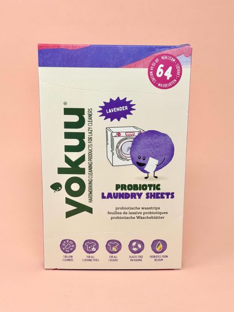 Feuilles lessive lavande