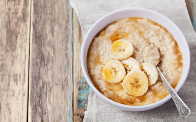 Porridge à la banane et à l’orange
