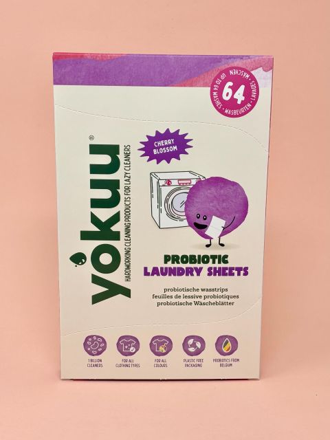 Feuilles lessive fleur de cerisier