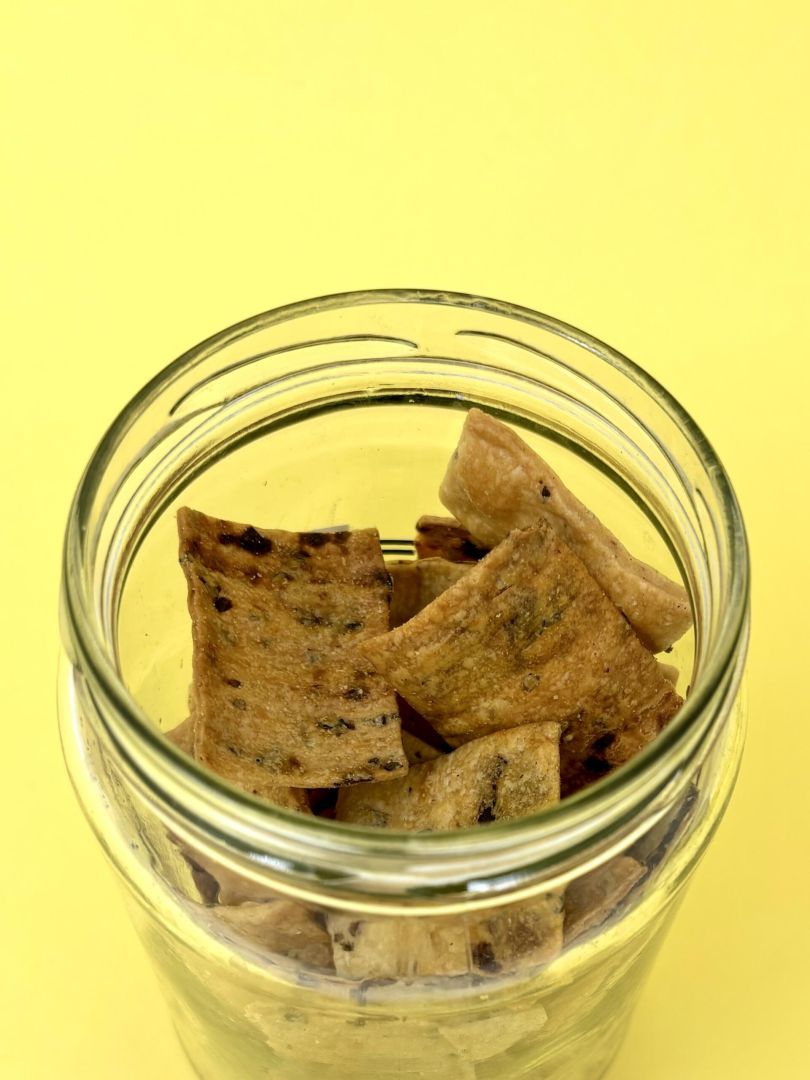 Crackers aux tomates séchées et basilic - "Revolution 909"