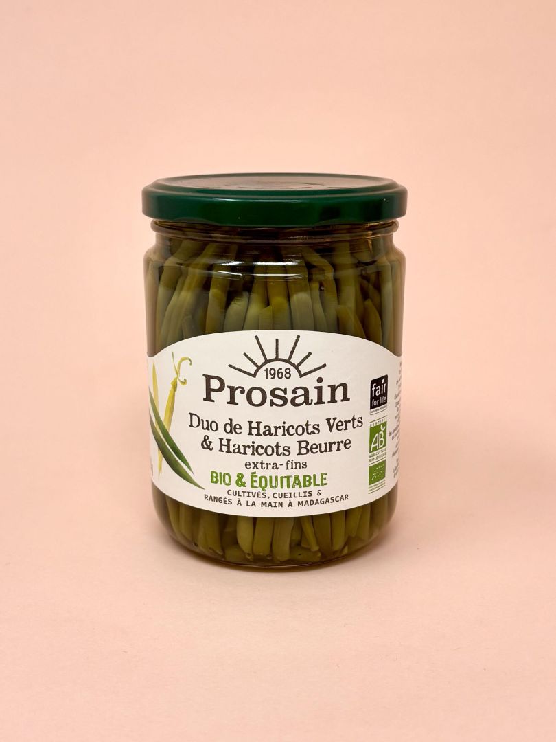 Duo haricots verts et beurre