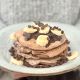 Pancakes &agrave; la farine d&rsquo;&eacute;peautre, banane et chocolat