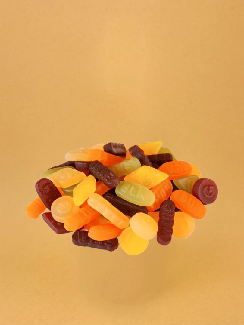 Bonbons gélifiés fruités