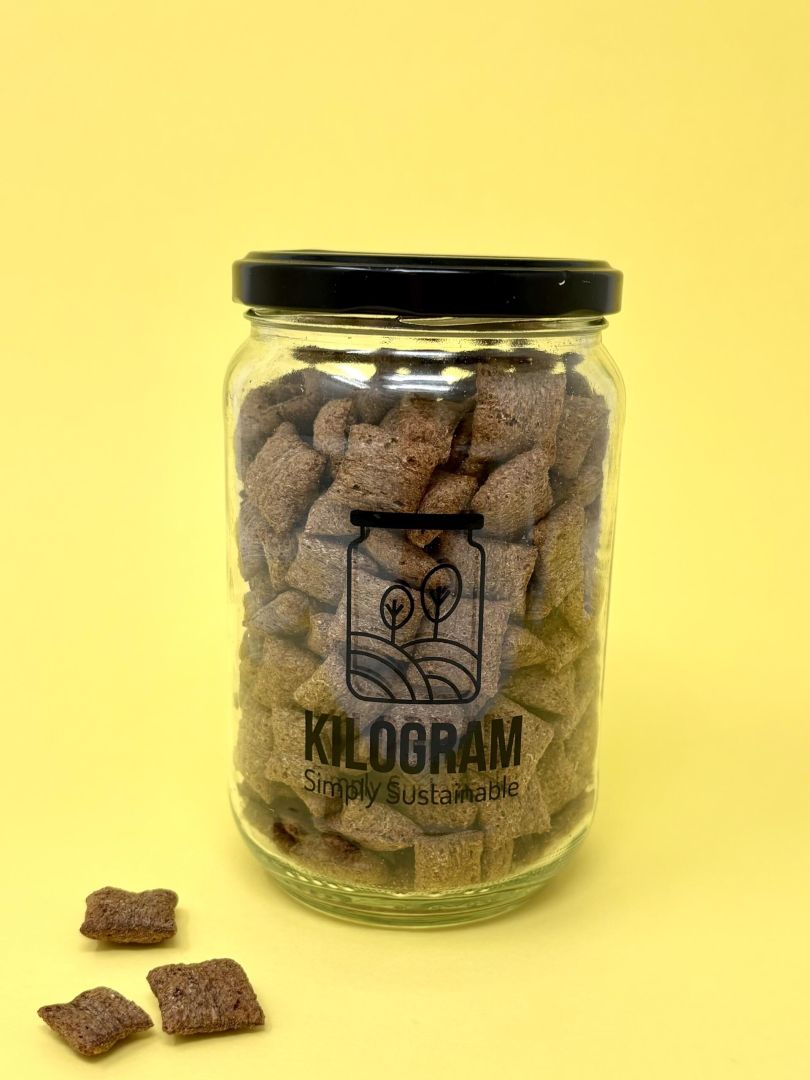 Carrés fourrés chocolat noisette