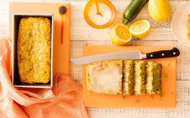 Cake sucré courgette-citron