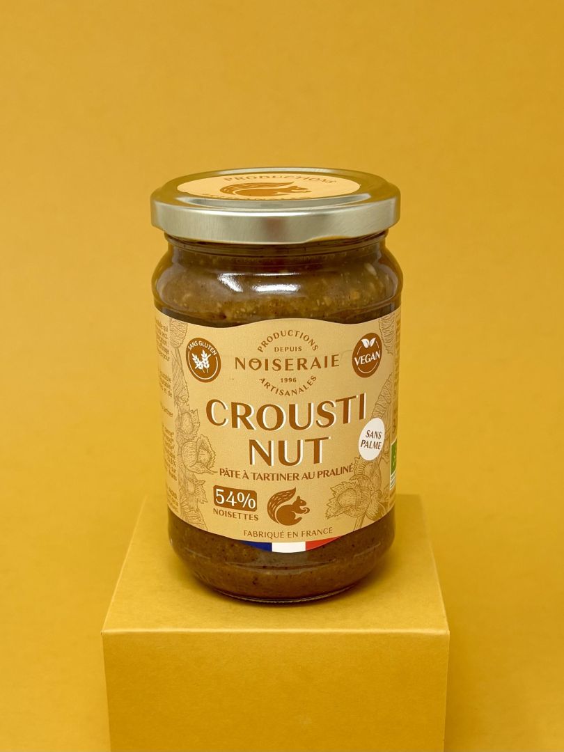 Pâte à tartiner Croustinut (Praliné Noisettes 54%)