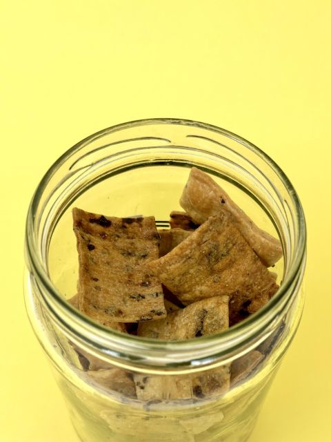 Crackers aux tomates séchées et basilic - "Revolution 909"